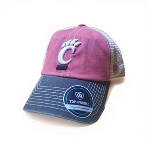 Top of the World Cincinnati Bearcats Adjustable Trucker Style Hat